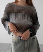 【ウィゴー/WEGO】のグラデーションニットプルオーバー 人気、トレンドファッション・服の通販 founy(ファニー) ファッション Fashion レディースファッション WOMEN トップス・カットソー Tops/Tshirt ニット Knit Tops プルオーバー Pullover A/W・秋冬 Aw・Autumn/Winter・Fw・Fall-Winter おすすめ Recommend キャミ Cami グラデーション Gradation スマホ Smartphone セーター Sweater モノトーン Monotone 夏 Summer 秋 Autumn/Fall thumbnail ブラック|ID: prp329100004154655 ipo3291000000028625040