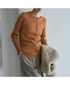 【アンフィーロ 自由区/UNFILO】のシアーリブ ニットカーディガン 人気、トレンドファッション・服の通販 founy(ファニー) ファッション Fashion レディースファッション Fashion for Women トップス・カットソー Cut & Sew Tops ニット Knit Tops & Sweaters カーディガン・羽織り Layered Style Cardigans ウォッシャブル Machine Washable カーディガン Cardigan, Knitwear シアー Sheer, See-Through トレンド Trend, Trending Now 洗える Machine Washable A/W・秋冬 Autumn/Winter thumbnail キャメル|ID: prp329100004154661 ipo3291000000035547497