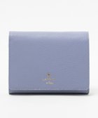 【ランバン オン ブルー/LANVIN en Bleu】のメラニー 二つ折り中Lファスナー財布 人気、トレンドファッション・服の通販 founy(ファニー) ファッション Fashion レディースファッション WOMEN 財布 Wallets インナー Inner ガーリー Girly グリッター Glitter シンプル Simple ドット Dot 財布 Wallet thumbnail ペールブルー|ID: prp329100004154681 ipo3291000000029099999