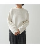 【アメリカンホリック/AMERICAN HOLIC】のミニ裏毛タックスリーブショートプルオーバー1 Off White|ID: prp329100004154691 ipo3291000000028744436