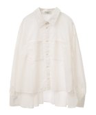 【アースミュージックアンドエコロジー/earth music&ecology】のオーバーフレアシャツ Off White|ID: prp329100004154747 ipo3291000000028625719