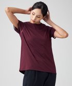 【チャコット/Chacott】のChacott BALANCE シアーアクセントTシャツ 人気、トレンドファッション・服の通販 founy(ファニー) ファッション Fashion レディースファッション WOMEN トップス・カットソー Tops/Tshirt シャツ/ブラウス Shirts/Blouses ロング / Tシャツ T-Shirts シアー Sheer シルク Silk スタイリッシュ Stylish ストレッチ Stretch フラット Flat メッシュ Mesh thumbnail ワインレッド|ID: prp329100004154789 ipo3291000000028626028