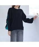 【イェッカ ヴェッカ/YECCA VECCA】の袖配色リボンニット 人気、トレンドファッション・服の通販 founy(ファニー) ファッション Fashion レディースファッション WOMEN トップス・カットソー Tops/Tshirt ニット Knit Tops A/W・秋冬 Aw・Autumn/Winter・Fw・Fall-Winter S/S・春夏 Ss・Spring/Summer おすすめ Recommend スリーブ Sleeve セーター Sweater ドロップ Drop ヘムライン Hemline ボトム Bottom ポケット Pocket リボン Ribbon 夏 Summer thumbnail Black|ID: prp329100004154879 ipo3291000000028626529