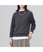 【ジェイ プレス/J.PRESS】の【洗える】SOFT TOUCH WOOL 立ち襟 ニット スレート系|ID:prp329100004154904