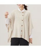 【ジェイ プレス/J.PRESS】の【洗える】SOFT TOUCH WOOL ニット ポンチョ 人気、トレンドファッション・服の通販 founy(ファニー) ファッション Fashion レディースファッション WOMEN アウター Coat Outerwear ポンチョ Ponchos トップス・カットソー Tops/Tshirt ニット Knit Tops NEW・新作・新着・新入荷 New Arrivals A/W・秋冬 Aw・Autumn/Winter・Fw・Fall-Winter おすすめ Recommend セーター Sweater ドレープ Drape ポンチョ Poncho エレガント 上品 Elegant 洗える Washable thumbnail ベージュ系|ID: prp329100004154931 ipo3291000000028626812