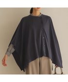 【ジェイ プレス/J.PRESS】の【洗える】SOFT TOUCH WOOL ニット ポンチョ スレート系|ID: prp329100004154931 ipo3291000000028977268