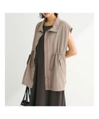 【グリーンパークス/Green Parks】のドロストスタンドライトベスト 人気、トレンドファッション・服の通販 founy(ファニー) ファッション Fashion レディースファッション WOMEN アウター Coat Outerwear トップス・カットソー Tops/Tshirt ベスト/ジレ Gilets/Vests A/W・秋冬 Aw・Autumn/Winter・Fw・Fall-Winter S/S・春夏 Ss・Spring/Summer おすすめ Recommend コンパクト Compact スタンド Stand ベスト Vest ポケット Pocket ロング Long ワーク Work 夏 Summer 軽量 Lightweight thumbnail Gray Beige|ID: prp329100004154992 ipo3291000000028627193