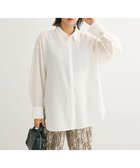 【グリーンパークス/Green Parks】の””とろっ””とシルキーシャツ 人気、トレンドファッション・服の通販 founy(ファニー) ファッション Fashion レディースファッション WOMEN トップス・カットソー Tops/Tshirt シャツ/ブラウス Shirts/Blouses NEW・新作・新着・新入荷 New Arrivals A/W・秋冬 Aw・Autumn/Winter・Fw・Fall-Winter S/S・春夏 Ss・Spring/Summer とろみ Thickness シンプル Simple スリット Slit ダウン Down ヘムライン Hemline ポケット Pocket ラウンド Round エレガント 上品 Elegant 夏 Summer thumbnail Off White|ID: prp329100004154993 ipo3291000000028627204