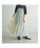 【グリーンパークス/Green Parks】のarmonia.ティアードシアーキャミワンピース 人気、トレンドファッション・服の通販 founy(ファニー) ファッション Fashion レディースファッション WOMEN ワンピース Dress キャミワンピース No Sleeve Dresses NEW・新作・新着・新入荷 New Arrivals A/W・秋冬 Aw・Autumn/Winter・Fw・Fall-Winter S/S・春夏 Ss・Spring/Summer おすすめ Recommend インナー Inner キャミソール Camisole スリット Slit フェミニン Feminine ポケット Pocket ラップ Wrap リボン Ribbon 夏 Summer thumbnail Ivory|ID: prp329100004155001 ipo3291000000028627263