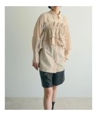 【グリーンパークス/Green Parks】のarmonia.ビスチェセットシャツチュニック 人気、トレンドファッション・服の通販 founy(ファニー) ファッション Fashion レディースファッション WOMEN ワンピース Dress チュニック Tunic NEW・新作・新着・新入荷 New Arrivals A/W・秋冬 Aw・Autumn/Winter・Fw・Fall-Winter S/S・春夏 Ss・Spring/Summer カフス Cuffs スタイリッシュ Stylish チュニック Tunic ビスチェ Bustier ポケット Pocket ロング Long 夏 Summer thumbnail Beige|ID: prp329100004155003 ipo3291000000028627279