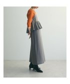 【グリーンパークス/Green Parks】のarmonia.ペプラムキャミワンピース 人気、トレンドファッション・服の通販 founy(ファニー) ファッション Fashion レディースファッション WOMEN ワンピース Dress キャミワンピース No Sleeve Dresses NEW・新作・新着・新入荷 New Arrivals A/W・秋冬 Aw・Autumn/Winter・Fw・Fall-Winter S/S・春夏 Ss・Spring/Summer インナー Inner コンパクト Compact ストレッチ Stretch フェミニン Feminine ペプラム Peplum ポケット Pocket ラップ Wrap ロング Long 夏 Summer thumbnail Gray|ID: prp329100004155011 ipo3291000000028627309