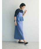 【グリーンパークス/Green Parks】のarmonia.ペプラムキャミワンピース 人気、トレンドファッション・服の通販 founy(ファニー) ファッション Fashion レディースファッション WOMEN ワンピース Dress キャミワンピース No Sleeve Dresses NEW・新作・新着・新入荷 New Arrivals A/W・秋冬 Aw・Autumn/Winter・Fw・Fall-Winter S/S・春夏 Ss・Spring/Summer インナー Inner コンパクト Compact ストレッチ Stretch フェミニン Feminine ペプラム Peplum ポケット Pocket ラップ Wrap ロング Long 夏 Summer thumbnail Blue|ID: prp329100004155011 ipo3291000000028627313