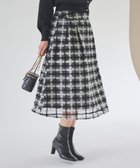 【フェルゥ/Feroux】の【先行予約】ラメチェック フレアスカート 人気、トレンドファッション・服の通販 founy(ファニー) ファッション Fashion レディースファッション WOMEN スカート Skirt Aライン/フレアスカート Flared A-Line Skirts NEW・新作・新着・新入荷 New Arrivals A/W・秋冬 Aw・Autumn/Winter・Fw・Fall-Winter おすすめ Recommend チェック Check バランス Balance ビジュー Bijou フェザー Feather フレア Flare ミモレ Mimore リブニット Rib Knit 冬 Winter thumbnail ブラック系|ID: prp329100004155015 ipo3291000000028627335