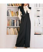 【フェルゥ/Feroux】の【大好評につき追加生産決定!】フリルショルダードット サロペット 人気、トレンドファッション・服の通販 founy(ファニー) ファッション Fashion レディースファッション WOMEN ワンピース Dress オールインワン ワンピース All In One Dress サロペット Salopette おすすめ Recommend インナー Inner サロペット Overalls ショルダー Shoulder スタンド Stand ドット Dot パール Pearl フリル Frills ロング Long ワイド Wide 冬 Winter 夏 Summer S/S・春夏 Ss・Spring/Summer A/W・秋冬 Aw・Autumn/Winter・Fw・Fall-Winter thumbnail ブラック系1|ID: prp329100004155018 ipo3291000000030899650