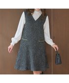 【フェルゥ/Feroux】の【先行予約】ツイードジャンパースカート 人気、トレンドファッション・服の通販 founy(ファニー) ファッション Fashion レディースファッション WOMEN スカート Skirt NEW・新作・新着・新入荷 New Arrivals A/W・秋冬 Aw・Autumn/Winter・Fw・Fall-Winter おすすめ Recommend チェーン Chain ツイード Tweed ハイネック High Neck バランス Balance ポケット Pocket ロング Long 冬 Winter thumbnail ブラック系|ID: prp329100004155021 ipo3291000000028627361