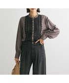 【グリーンパークス/Green Parks】の・ELENCARE DUE フロントレースブラウス 人気、トレンドファッション・服の通販 founy(ファニー) ファッション Fashion レディースファッション WOMEN トップス・カットソー Tops/Tshirt シャツ/ブラウス Shirts/Blouses NEW・新作・新着・新入荷 New Arrivals A/W・秋冬 Aw・Autumn/Winter・Fw・Fall-Winter S/S・春夏 Ss・Spring/Summer とろみ Thickness アンティーク Antique クラシカル Classical フェミニン Feminine フロント Front ポケット Pocket レース Race エレガント 上品 Elegant 夏 Summer ビジネス 仕事 通勤 Business thumbnail Charcoal Gray|ID: prp329100004155146 ipo3291000000028744471