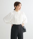 【グリーンパークス/Green Parks】の・ELENCARE DUE ピンタックブラウス 人気、トレンドファッション・服の通販 founy(ファニー) ファッション Fashion レディースファッション WOMEN トップス・カットソー Tops/Tshirt シャツ/ブラウス Shirts/Blouses NEW・新作・新着・新入荷 New Arrivals A/W・秋冬 Aw・Autumn/Winter・Fw・Fall-Winter S/S・春夏 Ss・Spring/Summer スリーブ Sleeve パール Pearl ビジュー Bijou フェミニン Feminine フリル Frills フロント Front ボトム Bottom ポケット Pocket 夏 Summer thumbnail Off White|ID: prp329100004155147 ipo3291000000028628069