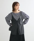 【グリーンパークス/Green Parks】のフェイクレザーキャミベスト 人気、トレンドファッション・服の通販 founy(ファニー) ファッション Fashion レディースファッション WOMEN アウター Coat Outerwear トップス・カットソー Tops/Tshirt キャミソール / ノースリーブ No Sleeves ベスト/ジレ Gilets/Vests NEW・新作・新着・新入荷 New Arrivals A/W・秋冬 Aw・Autumn/Winter・Fw・Fall-Winter S/S・春夏 Ss・Spring/Summer おすすめ Recommend クール Cool フェイクレザー Faux Leather フェミニン Feminine フロント Front ベスト Vest ポケット Pocket ラップ Wrap リボン Ribbon 今季 This Season 夏 Summer thumbnail Black|ID: prp329100004155200 ipo3291000000028628388