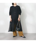 【クラフトスタンダードブティック/CRAFT STANDARD BOUTIQUE】のヴィンテージボイル羽織ワンピース Black|ID: prp329100004155244 ipo3291000000028628675