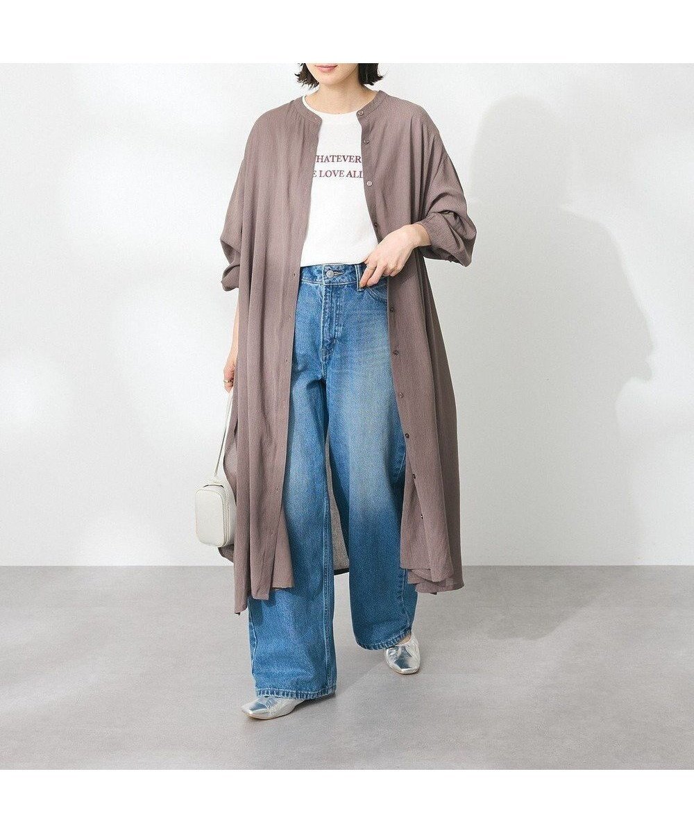 【クラフトスタンダードブティック/CRAFT STANDARD BOUTIQUE】のヴィンテージボイル羽織ワンピース インテリア・キッズ・メンズ・レディースファッション・服の通販 founy(ファニー) 　ファッション　Fashion　レディースファッション　WOMEN　ワンピース　Dress　シャツワンピース　Shirt Dresses　ヴィンテージ　Vintage　カーディガン　Cardigan　バランス　Balance　ベスト　Vest　ポケット　Pocket　羽織　Haori　リラックス　Relax　ロング　Long　A/W・秋冬　Aw・Autumn/Winter・Fw・Fall-Winter　2024年　2024　2024-2025秋冬・A/W　Aw/Autumn/Winter/Fw/Fall/2024-2025　Mocha|ID: prp329100004155244 ipo3291000000031977390