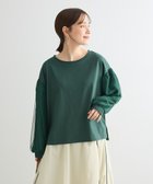 【グリーンパークス/Green Parks】の袖チュールドッキングプルオーバー 人気、トレンドファッション・服の通販 founy(ファニー) ファッション Fashion レディースファッション WOMEN トップス・カットソー Tops/Tshirt シャツ/ブラウス Shirts/Blouses ロング / Tシャツ T-Shirts プルオーバー Pullover カットソー Cut and Sewn NEW・新作・新着・新入荷 New Arrivals A/W・秋冬 Aw・Autumn/Winter・Fw・Fall-Winter おすすめ Recommend エアリー Airy カットソー Cut And Sew シフォン Chiffon ストライプ Stripe チュール Tulle トレンド Trend ポケット Pocket thumbnail Green|ID: prp329100004155288 ipo3291000000028628921