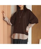 【グリーンパークス/Green Parks】のシアーベロアプルオーバー 人気、トレンドファッション・服の通販 founy(ファニー) ファッション Fashion レディースファッション WOMEN トップス・カットソー Tops/Tshirt シャツ/ブラウス Shirts/Blouses ロング / Tシャツ T-Shirts プルオーバー Pullover カットソー Cut and Sewn ベロア Velour NEW・新作・新着・新入荷 New Arrivals A/W・秋冬 Aw・Autumn/Winter・Fw・Fall-Winter おすすめ Recommend カットソー Cut And Sew シアー Sheer スリーブ Sleeve ハーフ Half フォルム Form ベロア Velor ポケット Pocket ロング Long thumbnail Brown|ID: prp329100004155846 ipo3291000000028633705