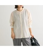 【グリーンパークス/Green Parks】のバックシャンバンドカラーシャツ Beige|ID: prp329100004155849 ipo3291000000028633725