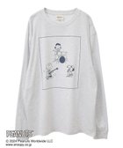 【グリーンパークス/Green Parks】のPEANUTS バンドロンT Light Gray Mixture|ID: prp329100004155858 ipo3291000000028633765