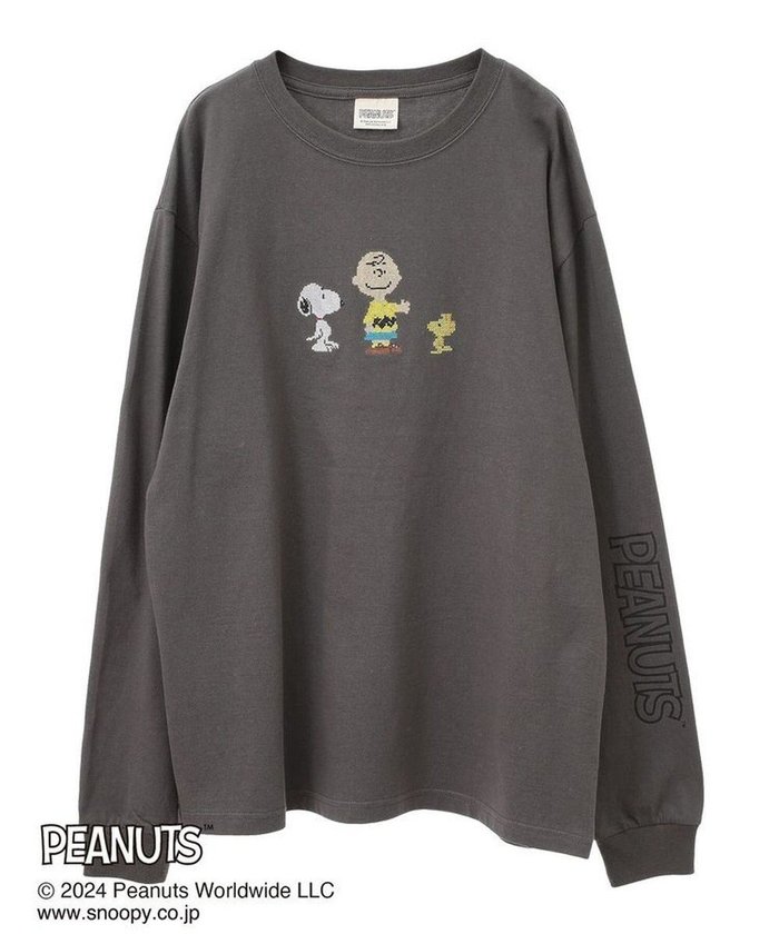 【グリーンパークス/Green Parks】のPEANUTS クロスステッチロンT インテリア・キッズ・メンズ・レディースファッション・服の通販 founy(ファニー) https://founy.com/ ファッション Fashion レディースファッション WOMEN トップス・カットソー Tops/Tshirt シャツ/ブラウス Shirts/Blouses ロング / Tシャツ T-Shirts カットソー Cut and Sewn NEW・新作・新着・新入荷 New Arrivals A/W・秋冬 Aw・Autumn/Winter・Fw・Fall-Winter S/S・春夏 Ss・Spring/Summer おすすめ Recommend カットソー Cut And Sew プリント Print ベーシック Basic ポケット Pocket 夏 Summer |ID: prp329100004155859 ipo3291000000028633766