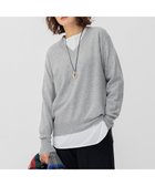 【23区/NIJYUSANKU】のCARIAGGIウールカシミヤ Vネック ニット ライトグレー系|ID: prp329100004157263 ipo3291000000028663549