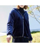 【23区 ゴルフ/NIJYUSANKU GOLF】の【23Fondation/WOMEN】フーディジップ パーカー 人気、トレンドファッション・服の通販 founy(ファニー) ファッション Fashion レディースファッション WOMEN トップス・カットソー Tops/Tshirt パーカ Sweats A/W・秋冬 Aw・Autumn/Winter・Fw・Fall-Winter サテン Satin ストレッチ Stretch パーカー Hoodie フロント Front ラグジュアリー Luxury エレガント 上品 Elegant thumbnail ネイビー系|ID: prp329100004157273 ipo3291000000028663602