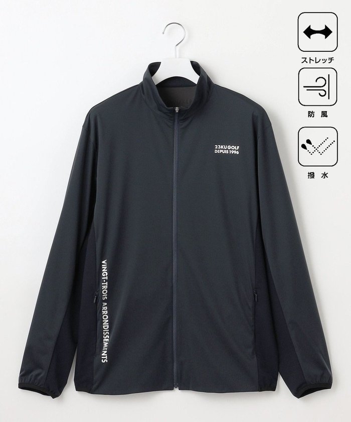 【23区 ゴルフ/23区GOLF / MEN】の【MEN】【撥水/防風/ストレッチ】ライトブルゾン インテリア・キッズ・メンズ・レディースファッション・服の通販 founy(ファニー) https://founy.com/ ファッション Fashion メンズファッション Men's Style Online アウター Coats Outerwear/Men ブルゾン Blouson/Jackets ゴルフ Golf アクリル Acrylic コーティング Coating シンプル Simple ジャケット Jacket ジャージ Jersey スタンド Stand ストレッチ Stretch スポーティ Sporty ブルゾン Blouson ベーシック Basic A/W・秋冬 Aw・Autumn/Winter・Fw・Fall-Winter |ID: prp329100004159758 ipo3291000000032575098