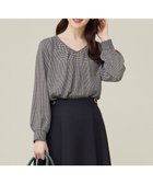 【エニィ スィス/any SiS】の【WEB限定】エニポカシリーズVネック ブラウス 千鳥|ID:prp329100004159764