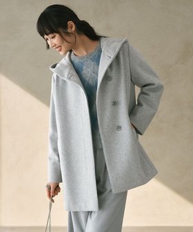 【ジェイ プレス/J.PRESS】のショートビーバー フーデット コート 人気、トレンドファッション・服の通販 founy(ファニー) ファッション Fashion レディースファッション WOMEN アウター Coat Outerwear コート Coats ジャケット Jackets アシンメトリー Asymmetry ショート Short ジャケット Jacket ポケット Pocket ミドル Middle 冬 Winter A/W・秋冬 Aw・Autumn/Winter・Fw・Fall-Winter エレガント 上品 Elegant |ID:prp329100004159785