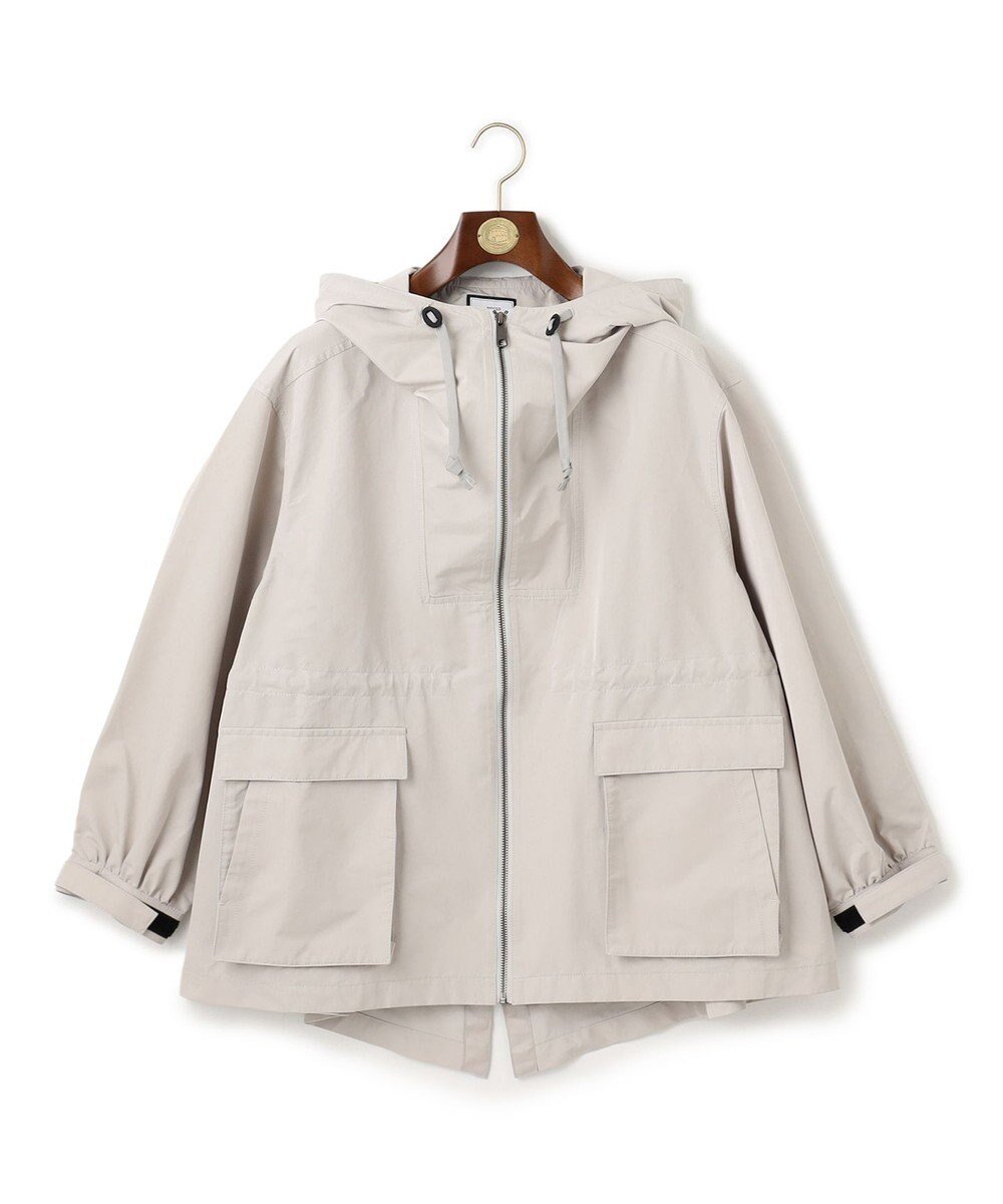 【ジェイプレスヨークストリート/J.PRESS YORK STREET】の【WOMEN】マウンテンパーカー インテリア・キッズ・メンズ・レディースファッション・服の通販 founy(ファニー) 　ファッション　Fashion　レディースファッション　Fashion for Women　アウター　Coat / Outerwear Collection　レディースジャケット・軽アウター　Jackets　ジャケット　Jacket, Outerwear　パターン　Pattern, Design Print　パーカー　Hoodie, Parka　ミリタリー　Military, Army Style　A/W・秋冬　Autumn/Winter　ライトグレー系|ID: prp329100004159789 ipo3291000000033027856