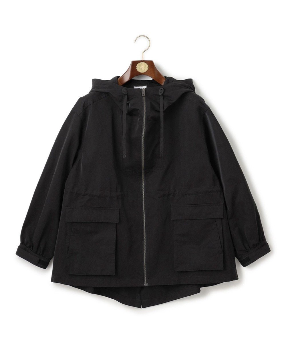 【ジェイプレスヨークストリート/J.PRESS YORK STREET】の【WOMEN】マウンテンパーカー インテリア・キッズ・メンズ・レディースファッション・服の通販 founy(ファニー) 　ファッション　Fashion　レディースファッション　Fashion for Women　アウター　Coat / Outerwear Collection　レディースジャケット・軽アウター　Jackets　ジャケット　Jacket, Outerwear　パターン　Pattern, Design Print　パーカー　Hoodie, Parka　ミリタリー　Military, Army Style　A/W・秋冬　Autumn/Winter　ブラック系|ID: prp329100004159789 ipo3291000000033027858