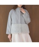 【フェルゥ/Feroux】の【先行予約】ウール混 ショートコート 人気、トレンドファッション・服の通販 founy(ファニー) ファッション Fashion レディースファッション WOMEN アウター Coat Outerwear コート Coats ジャケット Jackets NEW・新作・新着・新入荷 New Arrivals A/W・秋冬 Aw・Autumn/Winter・Fw・Fall-Winter クラシカル Classical クラシック Classic ショート Short ジャケット Jacket スタンド Stand フェイクファー Faux Fur フェミニン Feminine フラット Flat ミックス Mix 防寒 Cold Protection thumbnail ライトグレー系|ID: prp329100004159803 ipo3291000000028702750