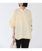 【アメリカンホリック/AMERICAN HOLIC】のイージーケアバンドカラーWポケットロングシャツ Light Yellow|ID: prp329100004159841 ipo3291000000028702893