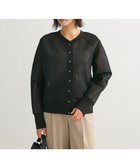 【グリーンパークス/Green Parks】のシアーダンボールブルゾン 人気、トレンドファッション・服の通販 founy(ファニー) ファッション Fashion レディースファッション WOMEN トップス・カットソー Tops/Tshirt カーディガン Cardigans NEW・新作・新着・新入荷 New Arrivals A/W・秋冬 Aw・Autumn/Winter・Fw・Fall-Winter S/S・春夏 Ss・Spring/Summer インナー Inner カーディガン Cardigan スリーブ Sleeve フォルム Form ブルゾン Blouson ボックス Box ポケット Pocket ロング Long ワイド Wide 夏 Summer thumbnail Black|ID: prp329100004159852 ipo3291000000028702947