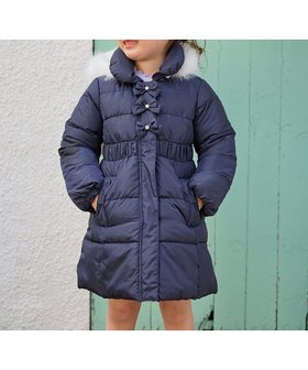 【エニファム/any FAM / KIDS】の【洗濯機OK】中綿Aラインロングコート 人気、トレンドファッション・服の通販 founy(ファニー) ファッション Fashion キッズファッション KIDS アウター Coat Outerwear /Kids 洗える Washable ジャケット Jacket ダウン Down ビジュー Bijou ポケット Pocket リボン Ribbon ロング Long A/W・秋冬 Aw・Autumn/Winter・Fw・Fall-Winter NEW・新作・新着・新入荷 New Arrivals |ID:prp329100004159859