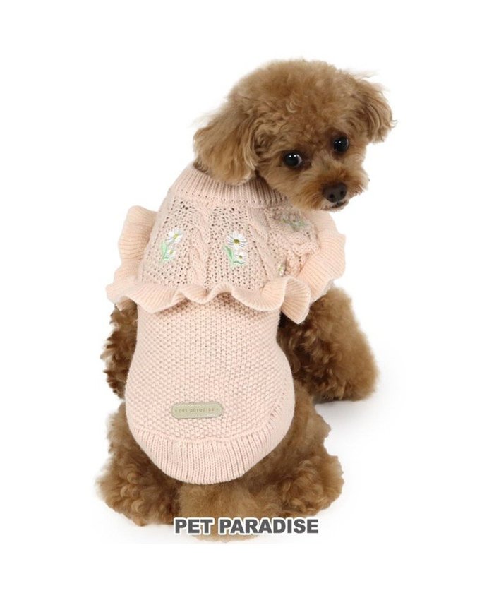 【ペットパラダイス/PET PARADISE / GOODS】のペットパラダイス お花フリルニット 小型犬 インテリア・キッズ・メンズ・レディースファッション・服の通販 founy(ファニー) https://founy.com/ NEW・新作・新着・新入荷 New Arrivals A/W・秋冬 Aw・Autumn/Winter・Fw・Fall-Winter フリル Frills 犬 Dog ホーム・キャンプ・アウトドア・お取り寄せ Home,Garden,Outdoor,Camping Gear ペットグッズ Pet Supplies |ID: prp329100004159885 ipo3291000000028703151