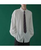 【ウィゴー/WEGO / MEN】のタイ付きシャツ(LS) 人気、トレンドファッション・服の通販 founy(ファニー) ファッション Fashion メンズファッション MEN トップス・カットソー Tops/Tshirt/Men シャツ Shirts A/W・秋冬 Aw・Autumn/Winter・Fw・Fall-Winter カーゴパンツ Cargo Pants シンプル Simple スマホ Smartphone スラックス Slacks デニム Denim リラックス Relax ワイド Wide ワンポイント One Point 冬 Winter 秋 Autumn/Fall thumbnail ホワイト|ID: prp329100004161274 ipo3291000000028723858