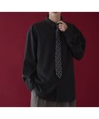 【ウィゴー/WEGO / MEN】のタイ付きシャツ(LS) 人気、トレンドファッション・服の通販 founy(ファニー) ファッション Fashion メンズファッション MEN トップス・カットソー Tops/Tshirt/Men シャツ Shirts A/W・秋冬 Aw・Autumn/Winter・Fw・Fall-Winter カーゴパンツ Cargo Pants シンプル Simple スマホ Smartphone スラックス Slacks デニム Denim リラックス Relax ワイド Wide ワンポイント One Point 冬 Winter 秋 Autumn/Fall thumbnail ブラック|ID: prp329100004161274 ipo3291000000028723859