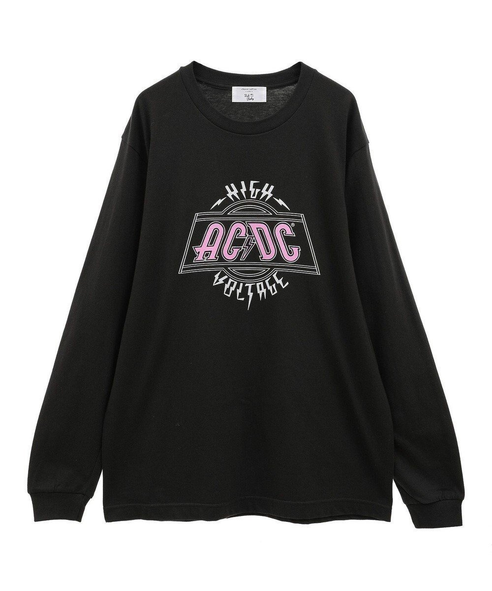 【グリーンパークス/Green Parks】のACDC/ROCK TシャツⅡ 人気、トレンドファッション・服の通販 founy(ファニー) 　ファッション　Fashion　レディースファッション　WOMEN　トップス・カットソー　Tops/Tshirt　シャツ/ブラウス　Shirts/Blouses　ロング / Tシャツ　T-Shirts　カットソー　Cut and Sewn　NEW・新作・新着・新入荷　New Arrivals　A/W・秋冬　Aw・Autumn/Winter・Fw・Fall-Winter　おすすめ　Recommend　カットソー　Cut And Sew　キャミソール　Camisole　フェミニン　Feminine　フロント　Front　プリント　Print　ポケット　Pocket　リラックス　Relax　ロング　Long　 other-1|ID: prp329100004161302 ipo3291000000028723971