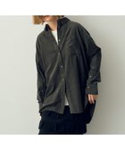 【イェッカ ヴェッカ/YECCA VECCA】のコーデュロイバック釦デザインシャツ 人気、トレンドファッション・服の通販 founy(ファニー) ファッション Fashion レディースファッション WOMEN トップス・カットソー Tops/Tshirt シャツ/ブラウス Shirts/Blouses NEW・新作・新着・新入荷 New Arrivals A/W・秋冬 Aw・Autumn/Winter・Fw・Fall-Winter インナー Inner キャミソール Camisole コーデュロイ Corduroy タンク Tank ポケット Pocket 定番 Standard thumbnail Charcoal Gray|ID: prp329100004161359 ipo3291000000028724195