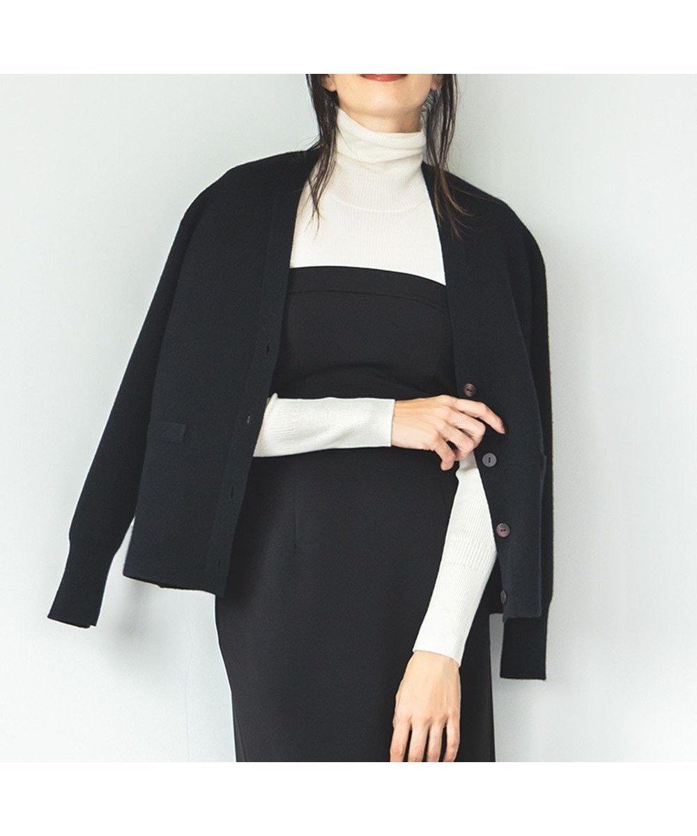 【アイシービー/iCB】の【洗える】ソフトカシミヤミックス Vネックニットカーディガン インテリア・キッズ・メンズ・レディースファッション・服の通販 founy(ファニー) ファッション Fashion レディースファッション Fashion for Women トップス・カットソー Cut & Sew Tops ニット Knit Tops & Sweaters カーディガン・羽織り Layered Style Cardigans Vネックトップス V-Neck Tops / V-Cut Neckline Shirts インナー Innerwear 洗える Machine Washable カーディガン Cardigan, Knitwear ストレート Straight, Straight Cut ストール Stole, Wrap ダブル Double, Double-Breasted ハイネック High Neck, Mock Neck バランス Balance, Style Balance ベスト Vest, Waistcoat ポケット Pocket, Pocket Detail A/W・秋冬 Autumn/Winter おすすめ Recommended / Our Picks 2024年 2024 エレガント 上品 Elegant 2024-2025秋冬・A/W Autumn/Winter 2024–25 AW24–25 ブラック系|ID: prp329100004161459 ipo3291000000033710735