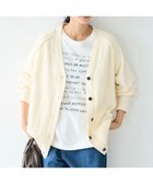 【クラフトスタンダードブティック/CRAFT STANDARD BOUTIQUE】のアウトリンキングニットカーディガン Ivory|ID: prp329100004161477 ipo3291000000028724761