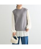 【グリーンパークス/Green Parks】の布帛ドッキングニットチュニック 人気、トレンドファッション・服の通販 founy(ファニー) ファッション Fashion レディースファッション WOMEN ワンピース Dress チュニック Tunic NEW・新作・新着・新入荷 New Arrivals A/W・秋冬 Aw・Autumn/Winter・Fw・Fall-Winter S/S・春夏 Ss・Spring/Summer おすすめ Recommend ギャザー Gather シンプル Simple チュニック Tunic ドッキング Docking フェミニン Feminine ベスト Vest ポケット Pocket 夏 Summer thumbnail Gray Mixture|ID: prp329100004161650 ipo3291000000028734361