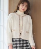 【フェルゥ/Feroux】の【洗える】ブークレー ニットジャケット 人気、トレンドファッション・服の通販 founy(ファニー) ファッション Fashion レディースファッション WOMEN A/W・秋冬 Aw・Autumn/Winter・Fw・Fall-Winter アンサンブル Ensemble インナー Inner カーディガン Cardigan ジャケット Jacket タートル Turtle トリミング Trimming フェミニン Feminine ループ Loop 洗える Washable thumbnail アイボリー系|ID: prp329100004161667 ipo3291000000029181720