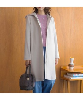 【組曲/KUMIKYOKU】の【WEB限定】ウールモッサ フーデットロングコート 人気、トレンドファッション・服の通販 founy(ファニー) ファッション Fashion レディースファッション WOMEN アウター Coat Outerwear コート Coats ジャケット Jackets クラシカル Classical シンプル Simple ジャケット Jacket ストール Stall 人気 Popularity バランス Balance フォルム Form フロント Front A/W・秋冬 Aw・Autumn/Winter・Fw・Fall-Winter 再入荷 Restock/Back In Stock/Re Arrival エレガント 上品 Elegant |ID:prp329100004161668